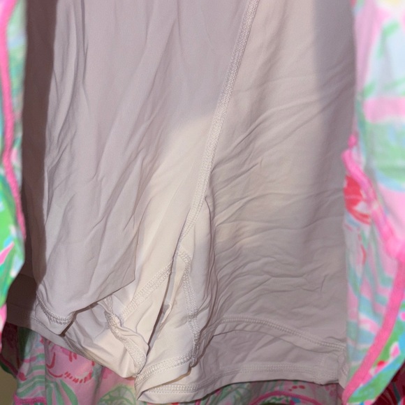 Lilly Pulitzer Pink & Green Floral Corrine Skort size medium journey to jungle - Picture 4 of 7